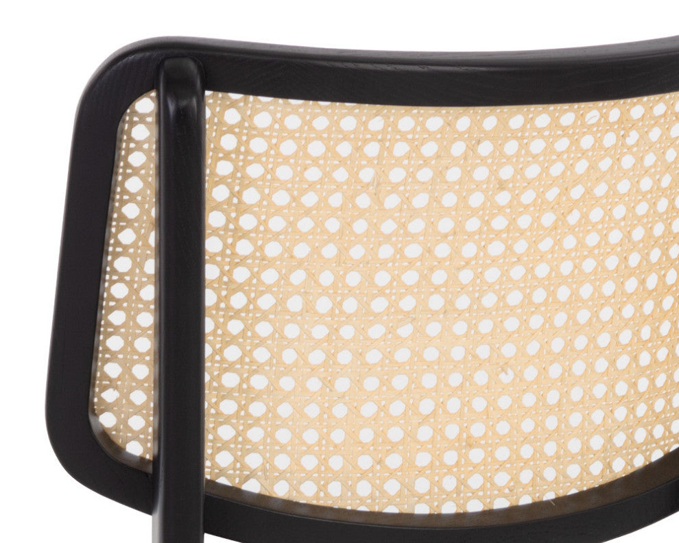 Annex Counter Stool, Abbington Black / Natural