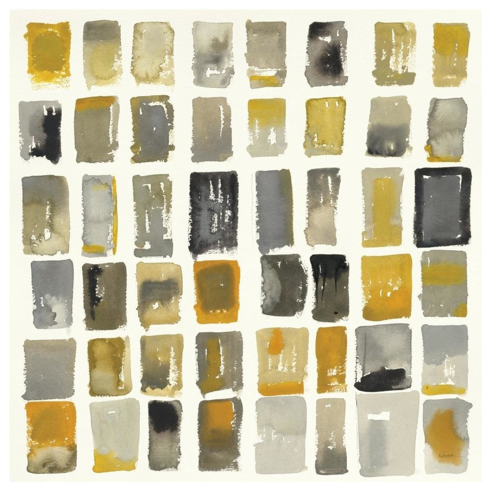 "City Windows II" Digital Paper Print by Shirley Novak, 32"x32"
