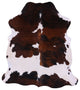 6' 7" X 6' 0" Natural Cowhide Rug C2401