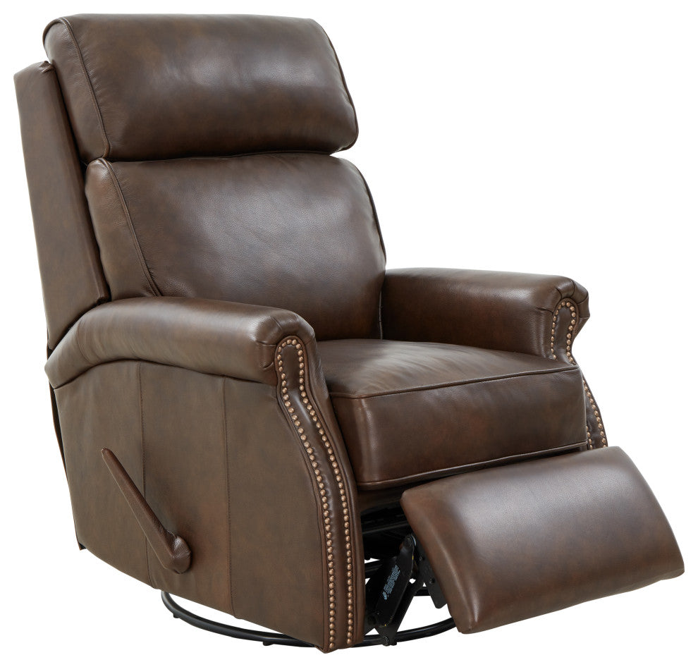 Crews Swivel Glider Recliner, Ashford Walnut