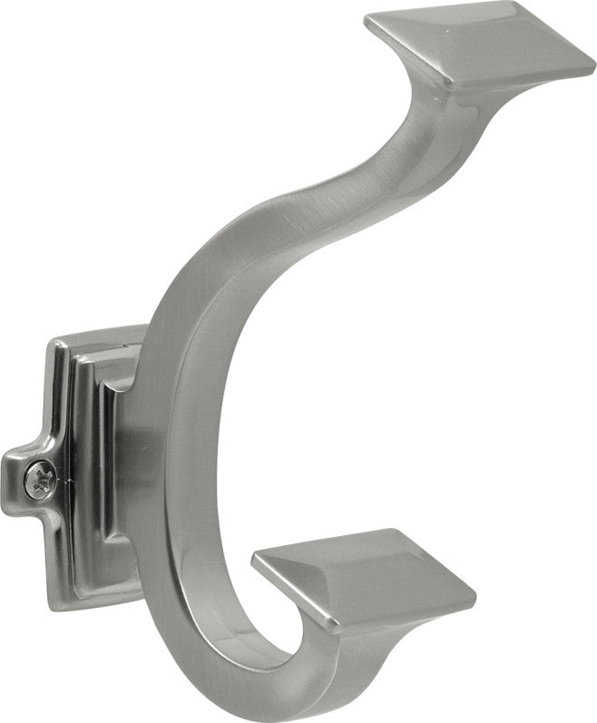 Belwith Hickory 5" Bungalow Satin Nickel Hook Hardware