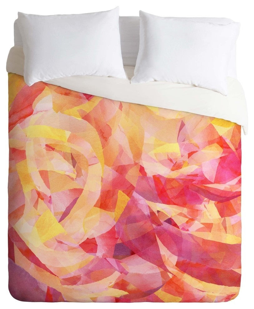 Deny Designs Jacqueline Maldonado Concentric Duvet Cover - Lightweight