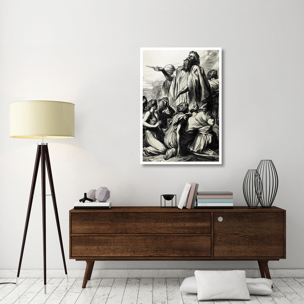 "Samuel Rescues Israel" Digital Paper Print by George Frederick Watts, 32"x46"