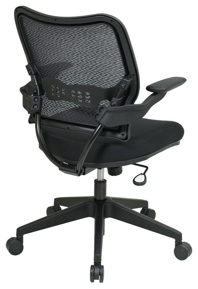 Deluxe Chair With AirGrid Back and Black Mesh Seat