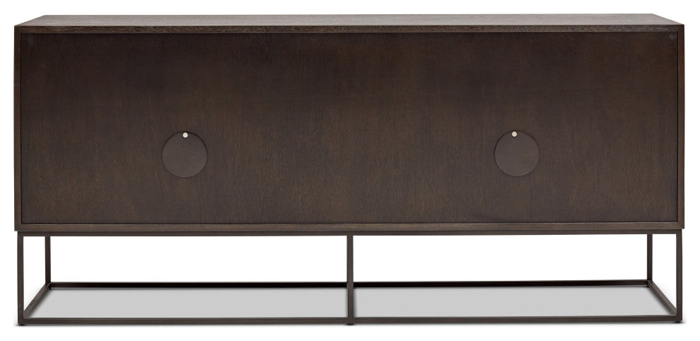 Yoga Sideboard, Suar, Black