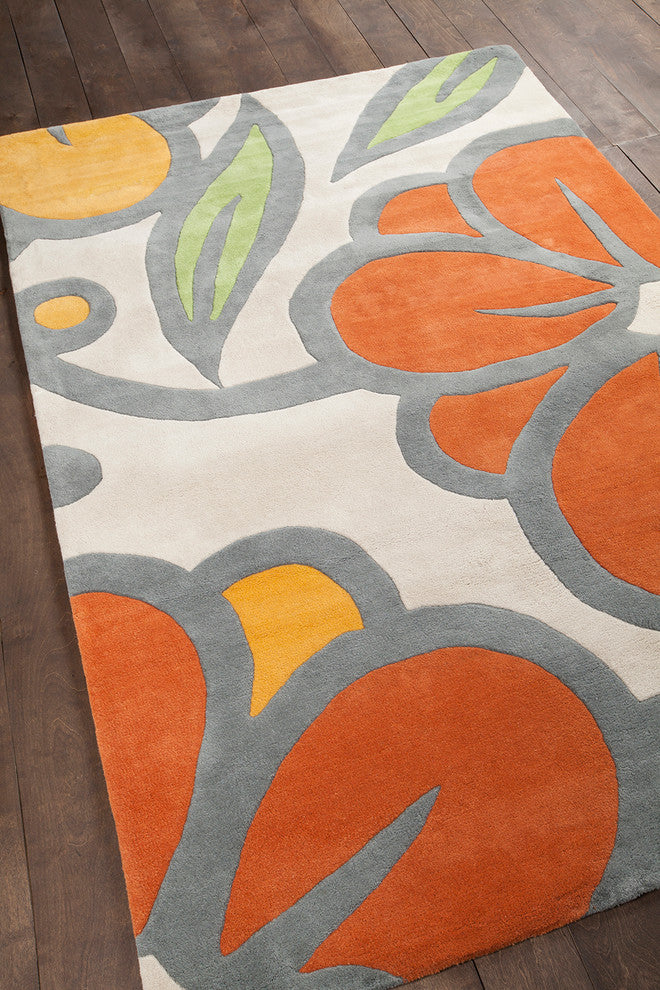 Inhabit Contemporary Area Rug, 5'x7'6"