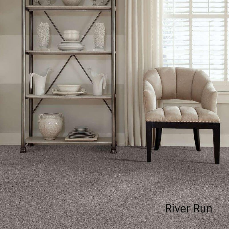 Quiet Sanctuary Shag Area Rug Collection, River Run, 6x8