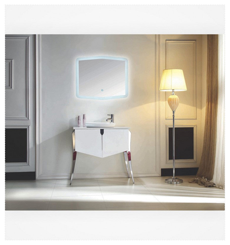 Riso 35.5" Single Modern Bathroom Vanity by Kube Bath