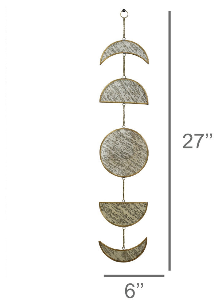 Phases of Moon Antique Wall Hanging