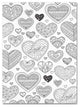 Hello Angel ''Hearts on Hearts'' Canvas Art, 32x24