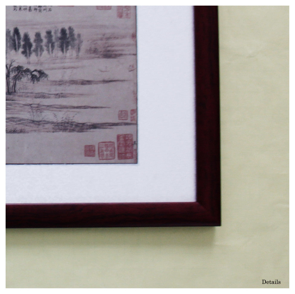 Autumn Colors of Que and Hua Mountains by Zhao Mengfu