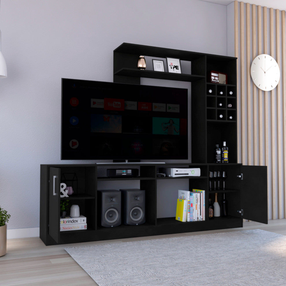 Entertainment Center Modoc, Living Room, Black