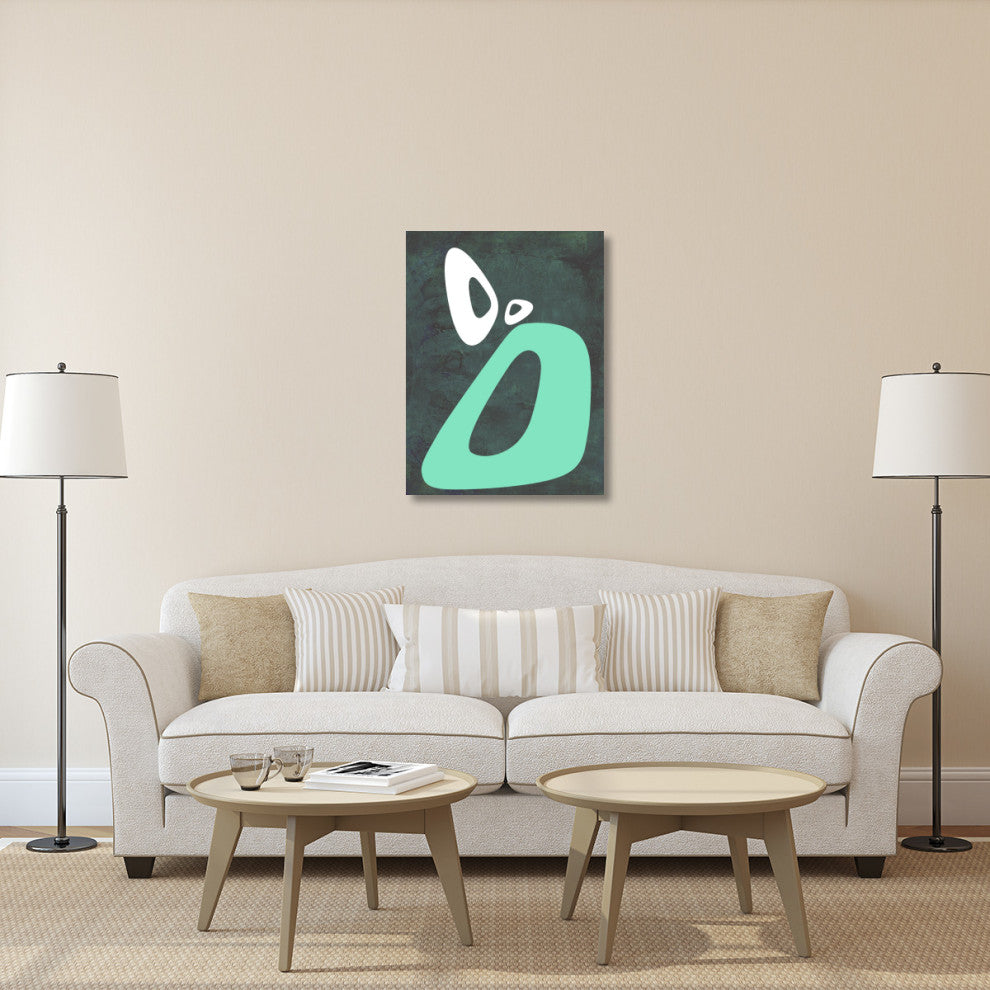 "Abstract Oval Shape 5" Fine Art Print