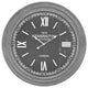 London Wall Clock In Preda Aged Grey