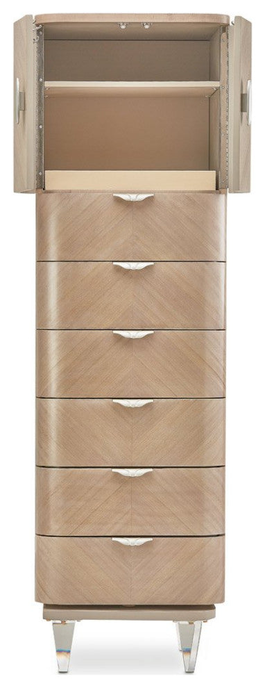 Aico Amini Camden Court Lingerie Chest in Pearl