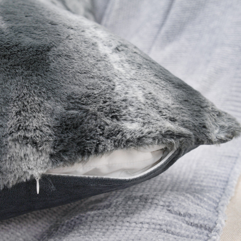 Tip Printing 2pcs Pillow Shell Set, Arusha Grey