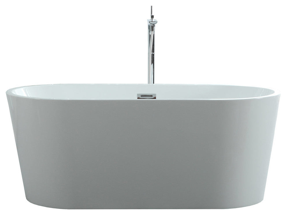 Serenity 67"x31.49" Freestanding Soaking Bathtub
