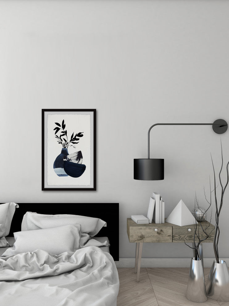 "Tranquil Balance" Framed Painting Print, 12x18
