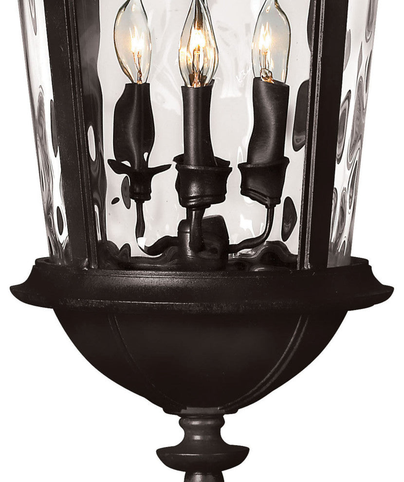 Hinkley Windsor Large Hanging Lantern, Black