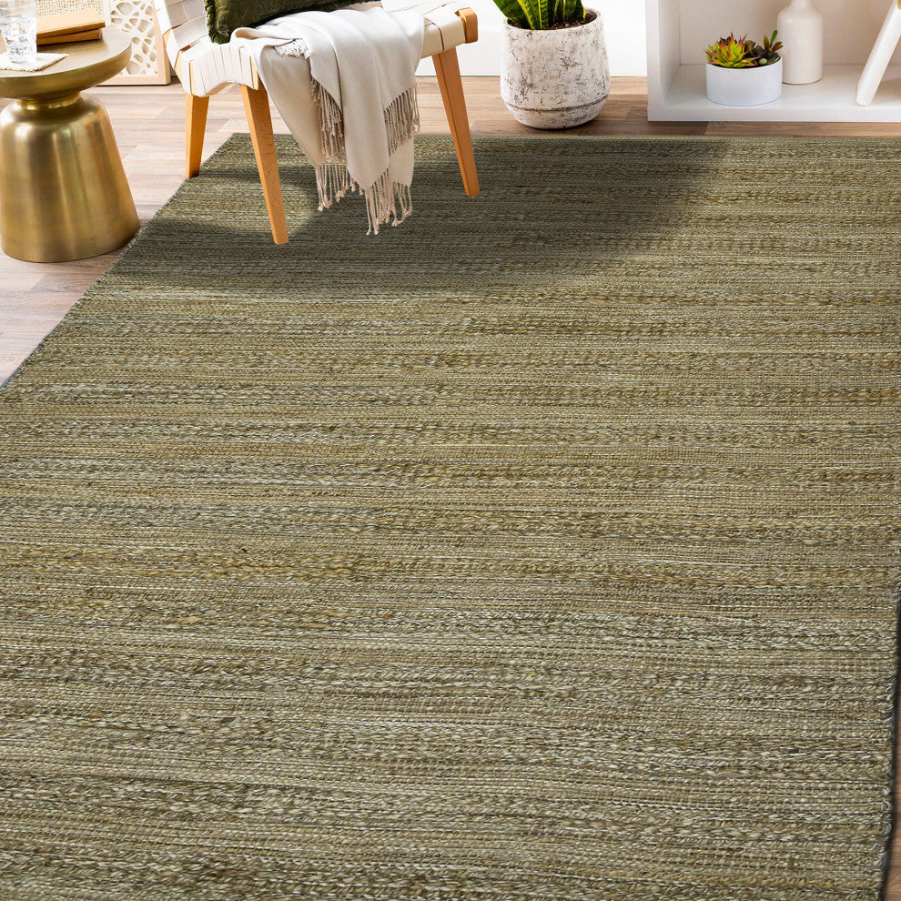 Naturals Sinclair Area Rug, Brown, 5' x 8', Striped