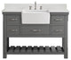 Wesley 48" Bathroom Vanity, Gray