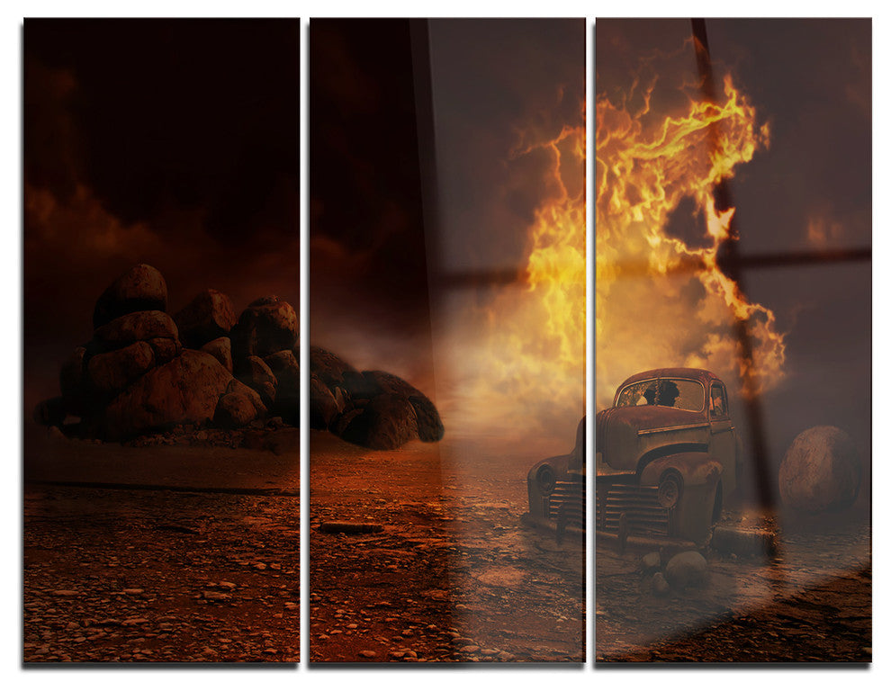 "Everything to End" Digital Metal Wall Art, 3 Panels, 36"x28"