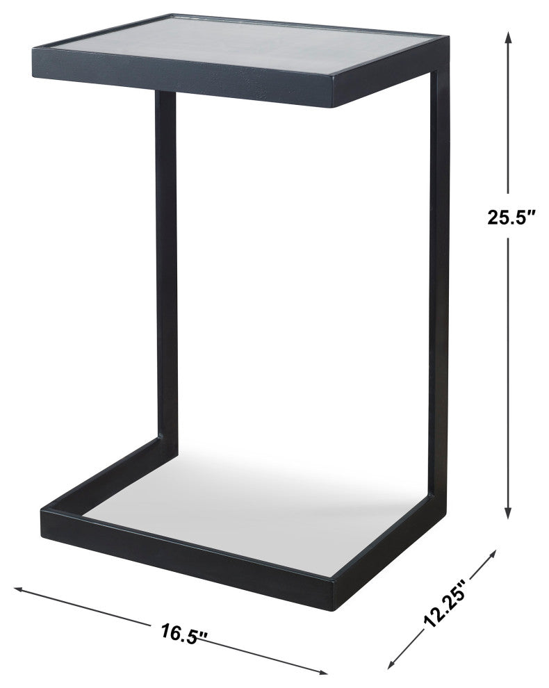 Uttermost Windell Cantilever Side Table