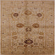 Ahgly Company Indoor Square Mid-Century Modern Area Rugs, 6' Square