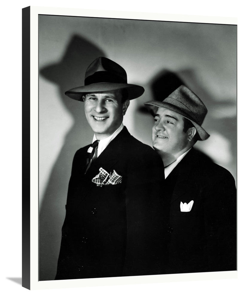 "Abbott & Costello - Promotional Still" Canvas Giclee, 24"x30"