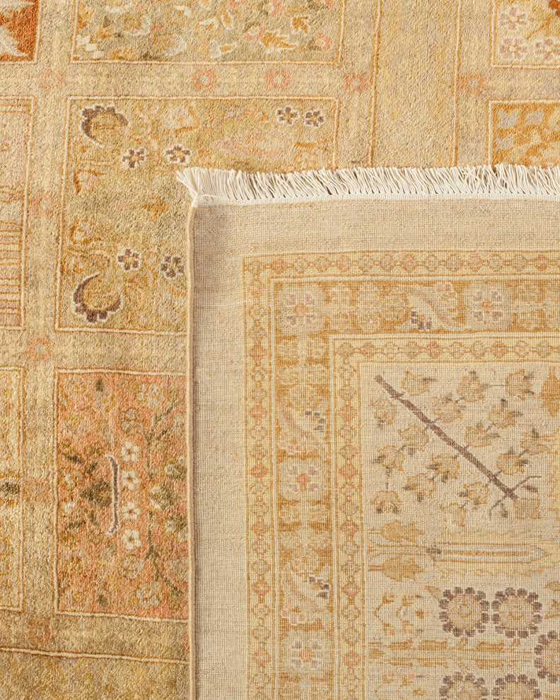 Harmony, One-of-a-Kind Hand-Knotted Area Rug Ivory, 8'1"x10'2"