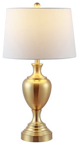 Safavieh Poppy Iron Table Lamp, Brass