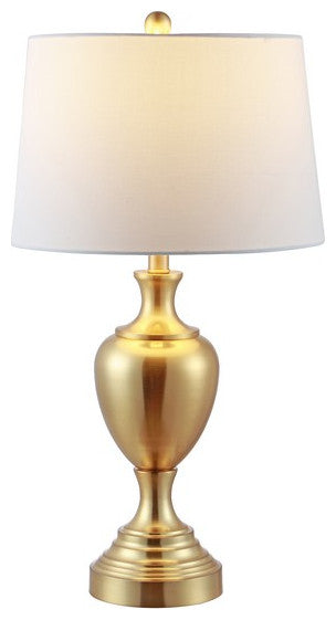 Safavieh Poppy Iron Table Lamp, Brass