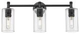 Crown Point 3 23.875" Bath Vanity-Light Matte Black