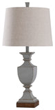 Oldbury Blue -30in Height, Classic Traditional Weathered Finish Table Lamp