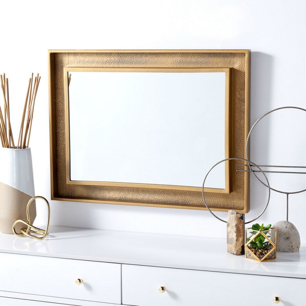 Safavieh Lavanya Mirror Antique Brass