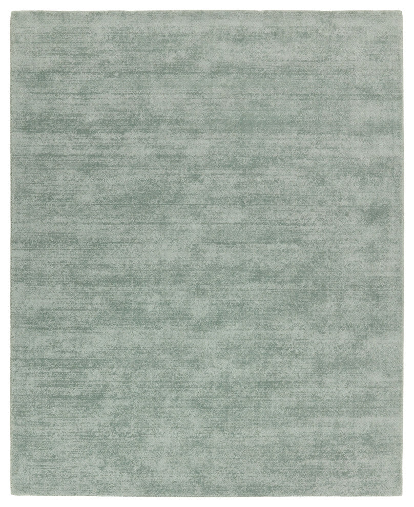 Jaipur Living Arcus Handmade Solid Seafoam green Area Rug 9'X12'