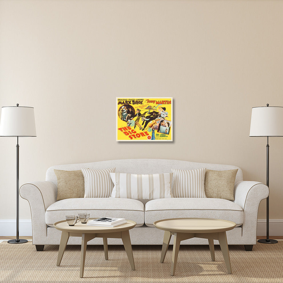 "Marx Brothers - The Big Store 01" Canvas by Hollywood Photo Archive, 30x23"