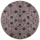Ahgly Company Indoor Round Mid-Century Modern Area Rugs, 6' Round