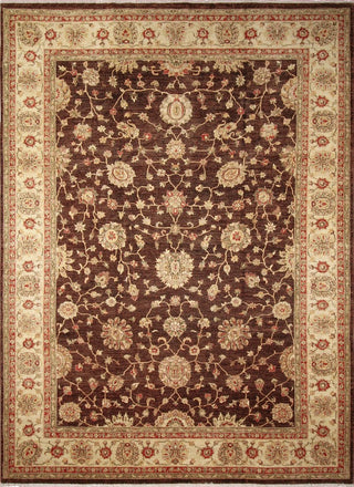 Peshawar Janiya Chocolate/Ivory Rug, 9'11"x13'9
