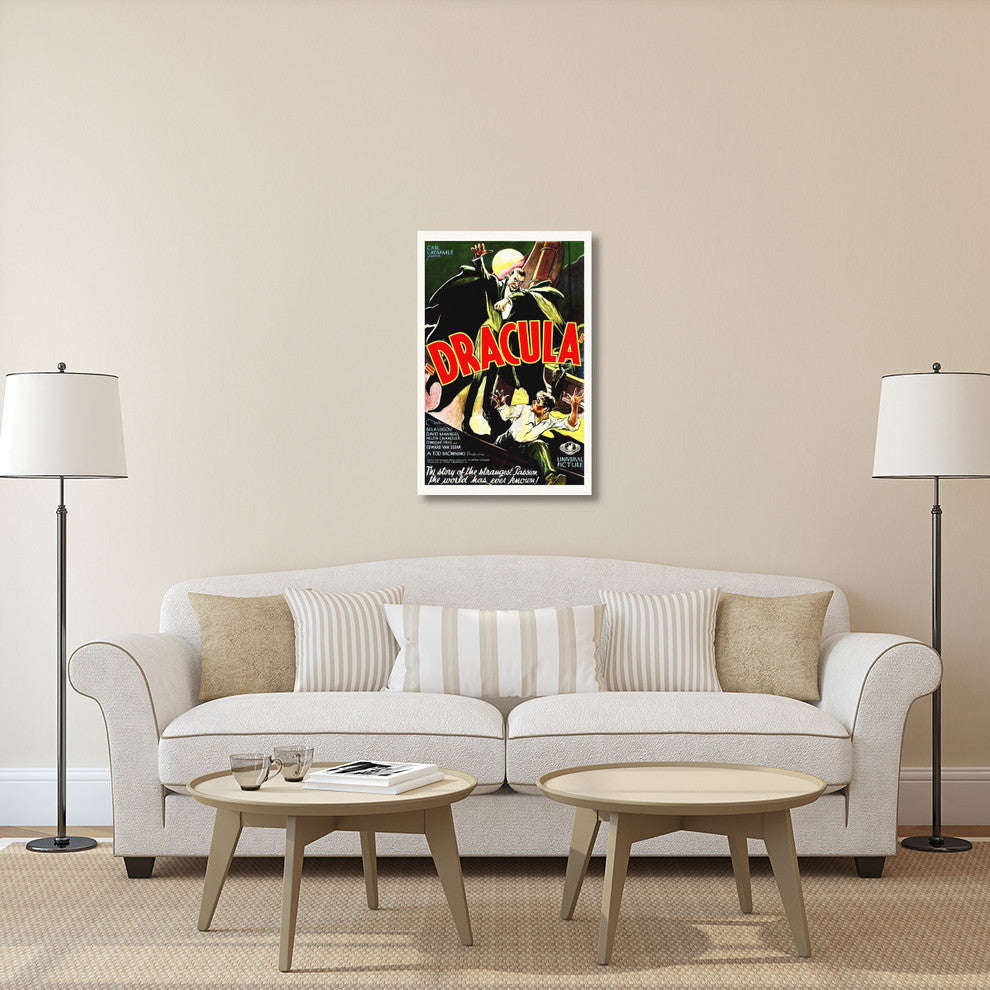 "Dracula" Stretched Canvas Giclee by Hollywood Photo Archive, 26x40"