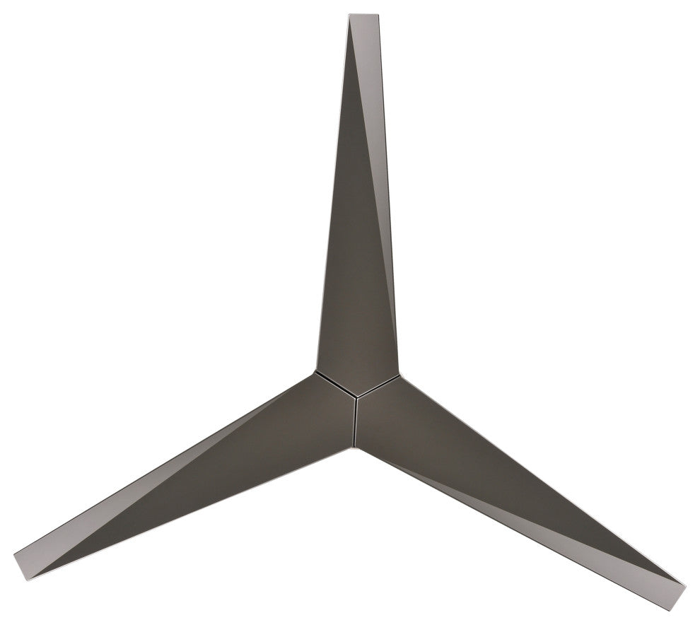 Eliza Hugger 56" Ceiling Fan, Brushed Nickel