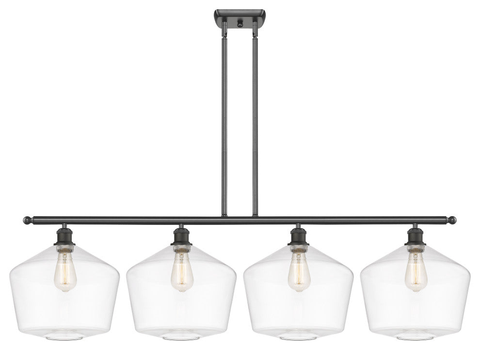 Innovations 516-4I-OB-G652-12-LED 4-Light Island Light, Oil Rubbed Bronze