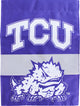 TCU, 13"x18" 2-Sided Garden Banner