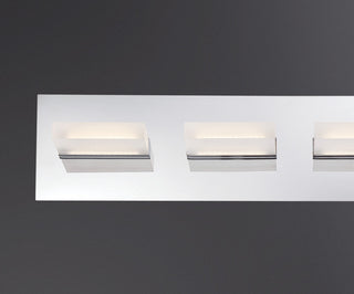 Olson 3 Light LED Bath Bar Black