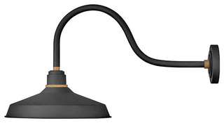 Hinkley Foundry Classic Medium Gooseneck Barn Light, Textured Black
