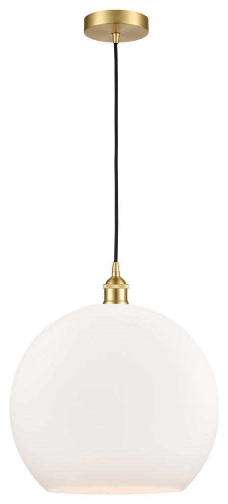 Innovations 616-1P-SG-G121-14-LED 1-Light Pendant, Satin Gold