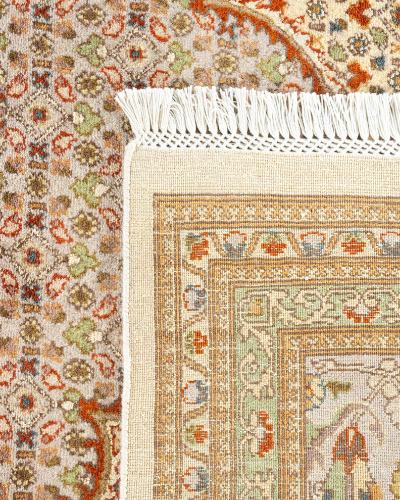 Mogul, One-of-a-Kind Hand-Knotted Area Rug Ivory, 10' 0 x 14' 2