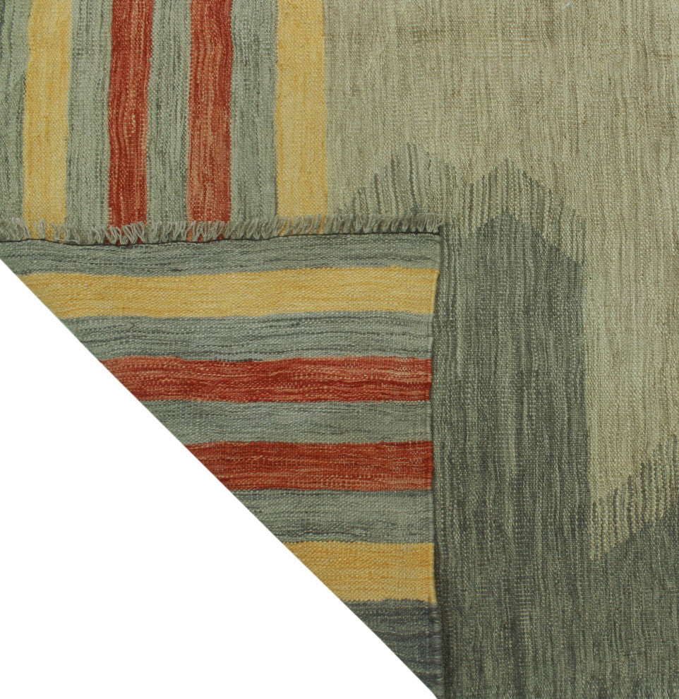 Winchester Kilim Janice Rust/Brown Rug, 5'0x6'7