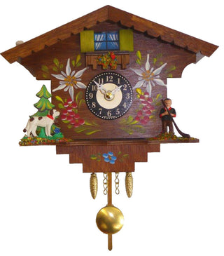 Engstler Battery-Operated Clock- Mini Size With Music/Chimes