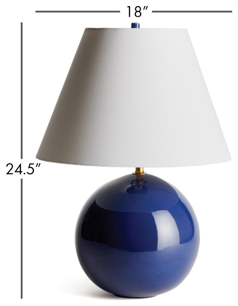 Bellamy Lamp, Blue